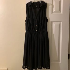 H&M black dress
